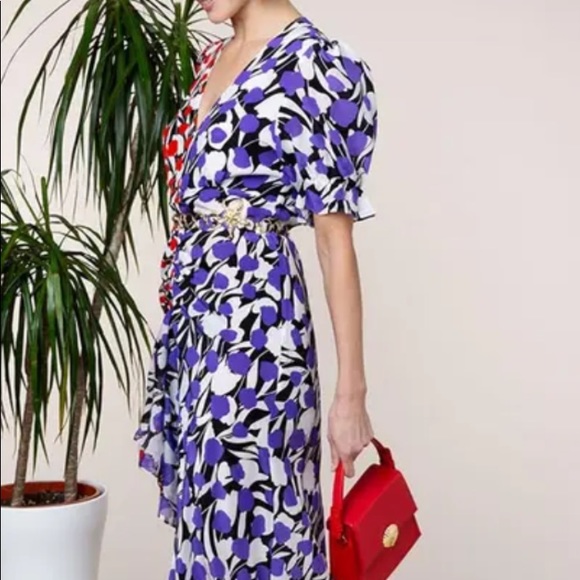 RIXO LONDON
ARIEL TULIP CONTRAST COLOUR DR… - Picture 6 of 14